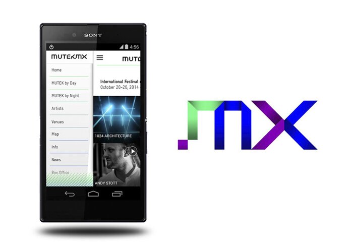 App de #MutekMx para iOS y Android 